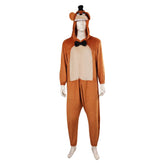Film FNAF Freddy Pyjama Five Nights At Freddy's Jumpsuit Schlafanzug Cosplay Kostüm